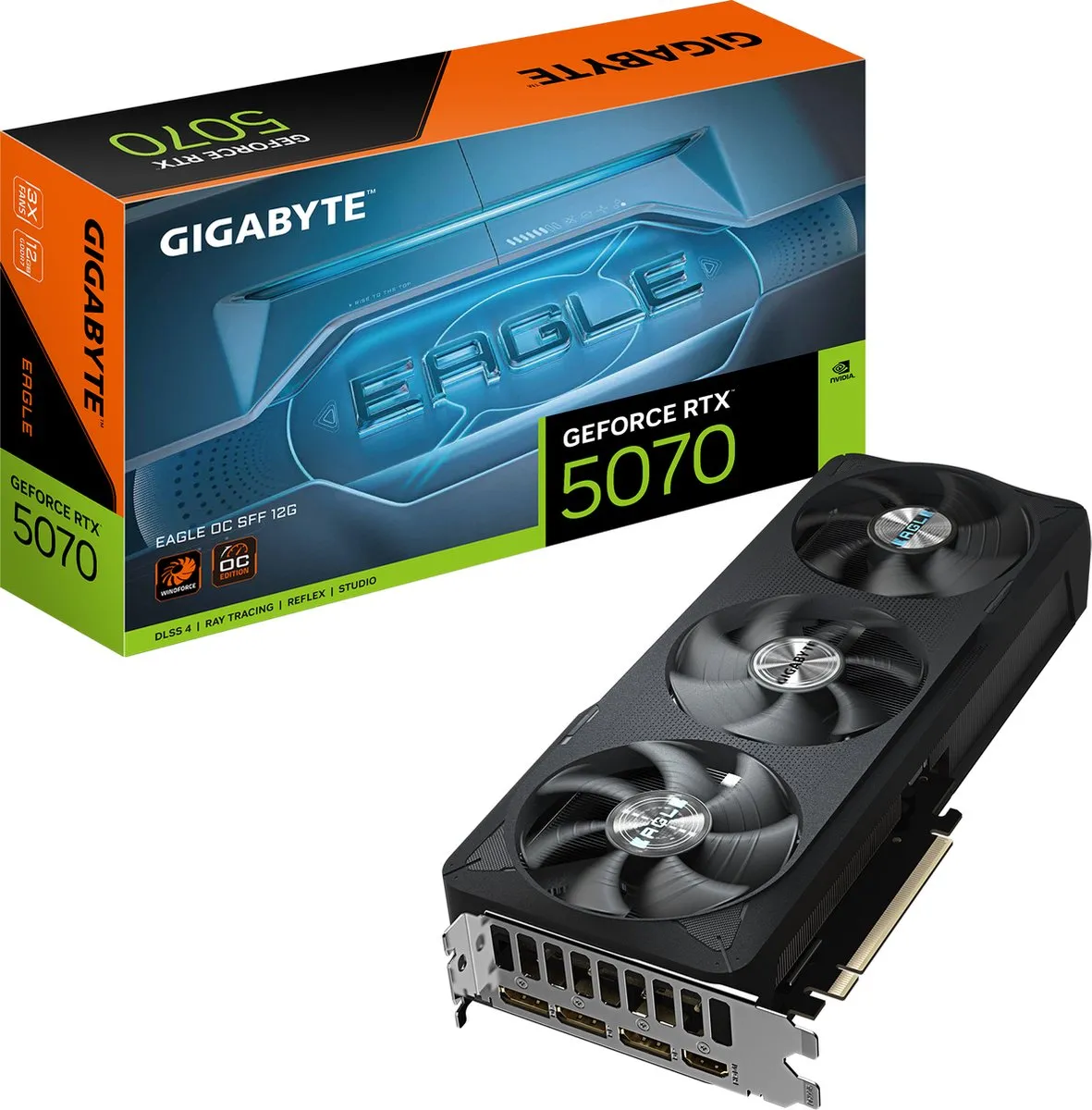 Gigabyte GeForce RTX 5070 Eagle OC 12G Videokaart