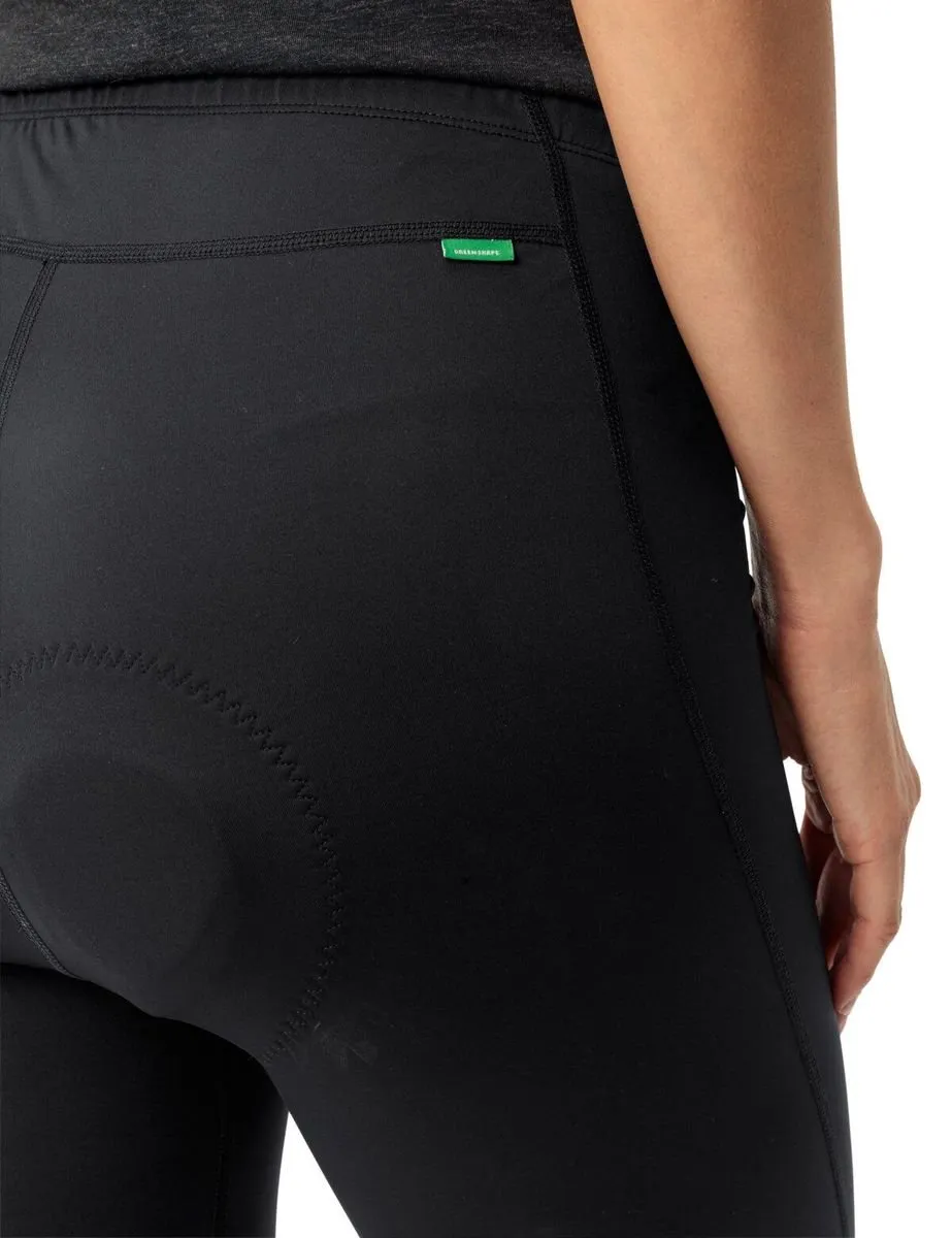 Vaude Matera Tights II Fietsbroek kort dames M - Zwart