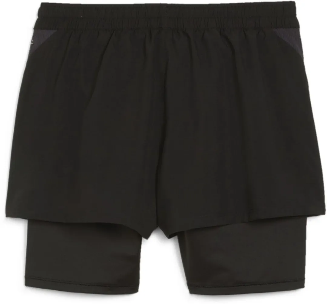 PUMA TeamGoal 2in1 Sport Short - XL - Zwart/Wit