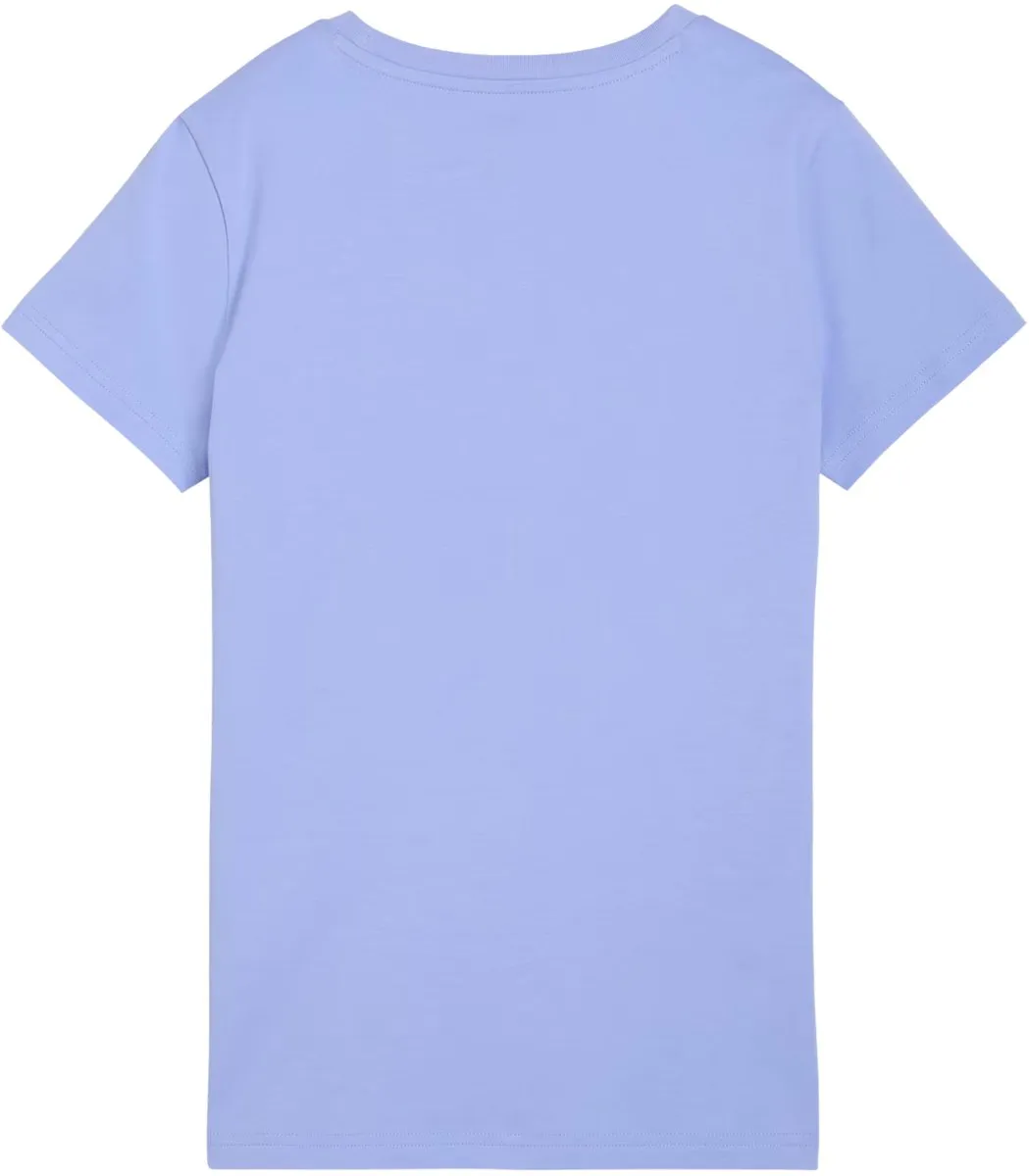 PUMA ESS Script Tee Dames - Blauw S