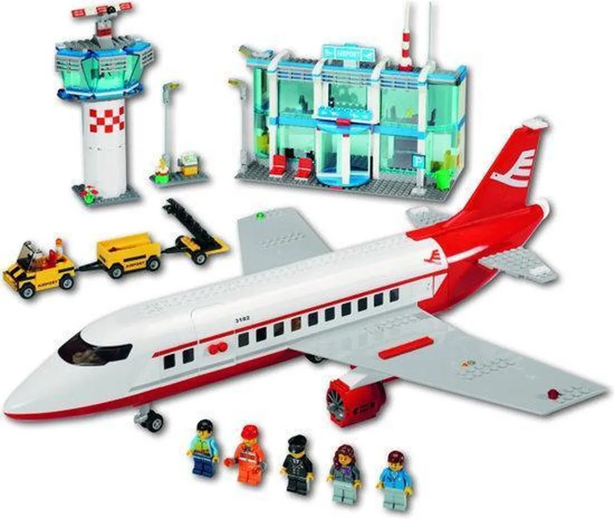 LEGO City Vliegveld 3182 - 703 Stukken - afbeelding 2 van 2
