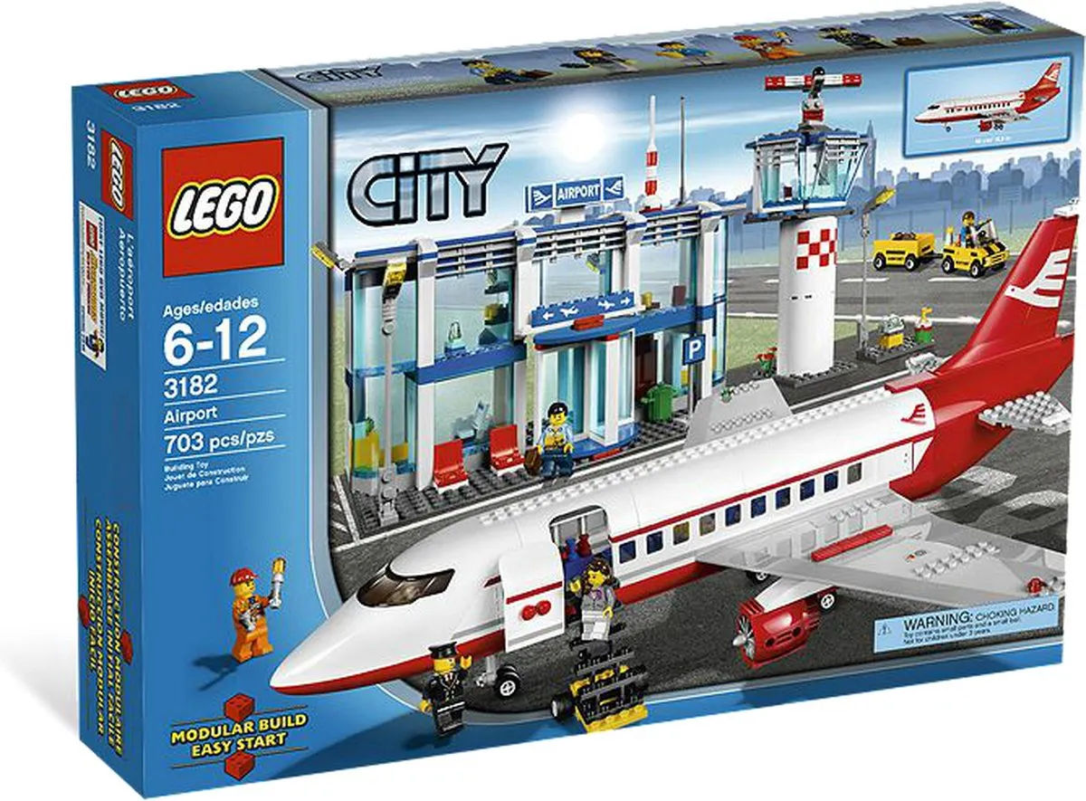 LEGO City Vliegveld 3182