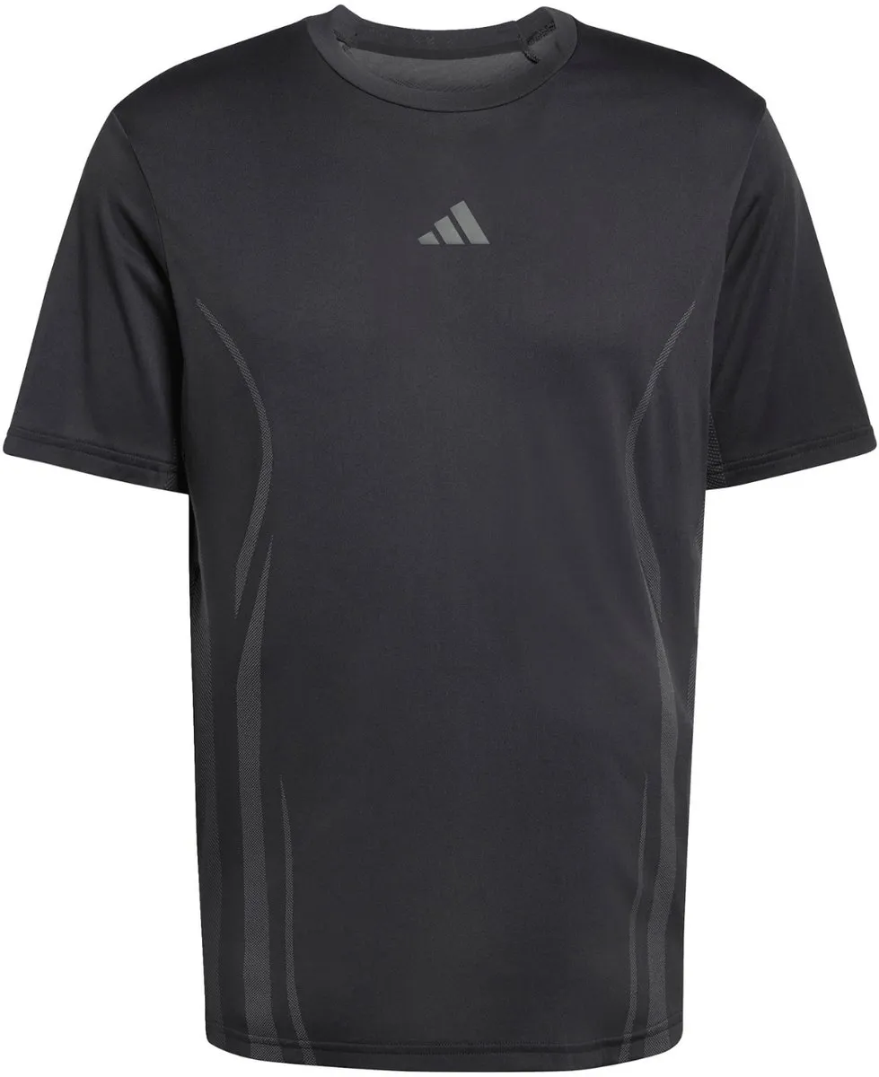 Adidas T-shirt Heren Airchill Intensity L - Zwart
