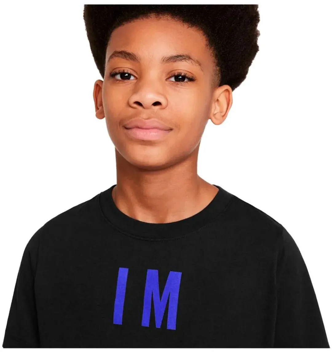 Nike Park Kids Sportshirt CZ0909-010 - Maat 176 - Zwart/Wit