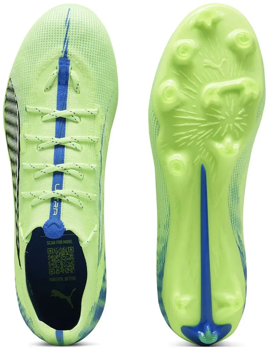 PUMA Ultra 5 Pro FG/AG Voetbalschoenen - 40.5 - Fizzy Apple