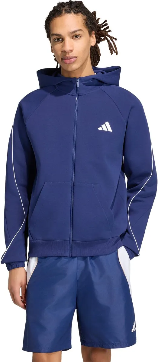 Adidas Stadium Ritshoodie KY6979 - XL - Blauw
