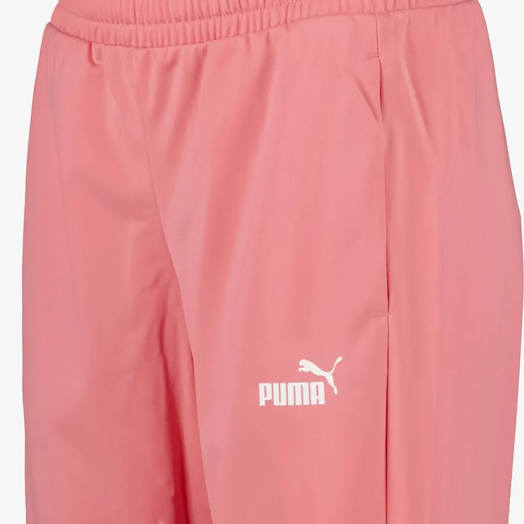PUMA Poly Suit CL Trainingspak Dames - Maat L - Roze