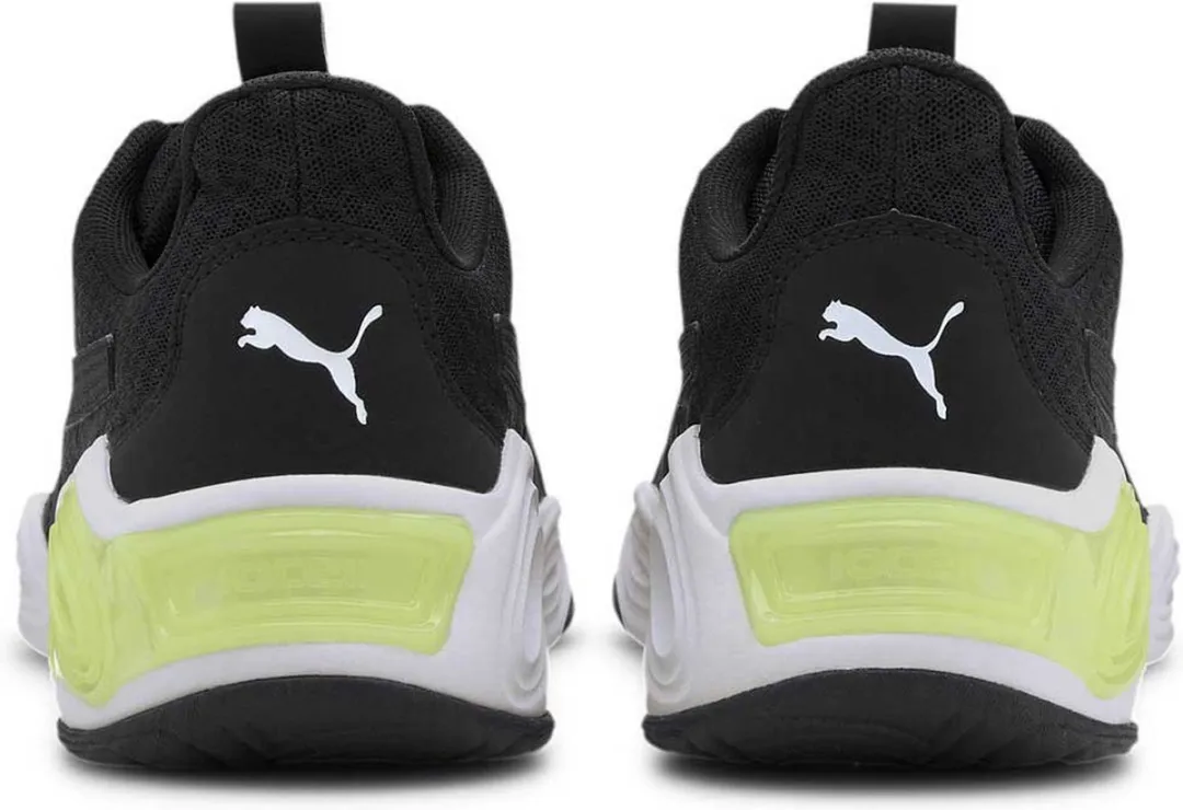 PUMA Cell Magma Clean Hardloopschoenen - EU 41 - Zwart/Wit/Geel