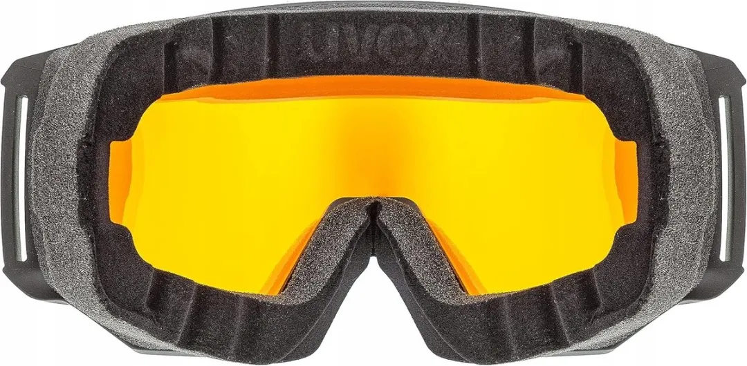 Uvex Ski Bril Panoramisch - Meekleurend Zwart