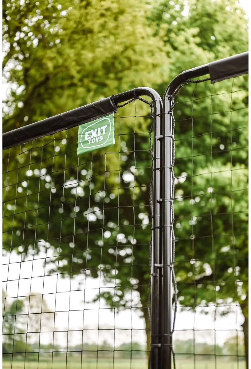 EXIT Backstop Sportnet 300x900cm - Voetbal - Zwart