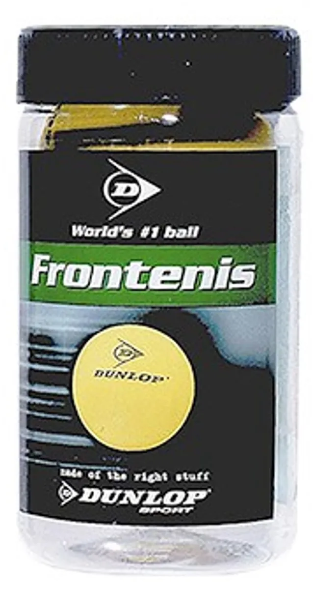 Dunlop TB FRONT B Tennisballen - 2 Stuks - Geel
