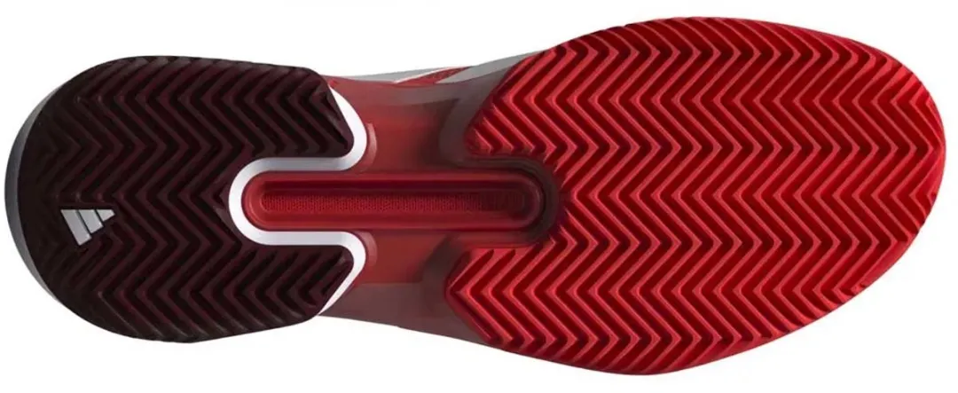 Adidas Adizero Ubersonic 5 Clay Court Schoenen - EU 41 1/3 - Rood