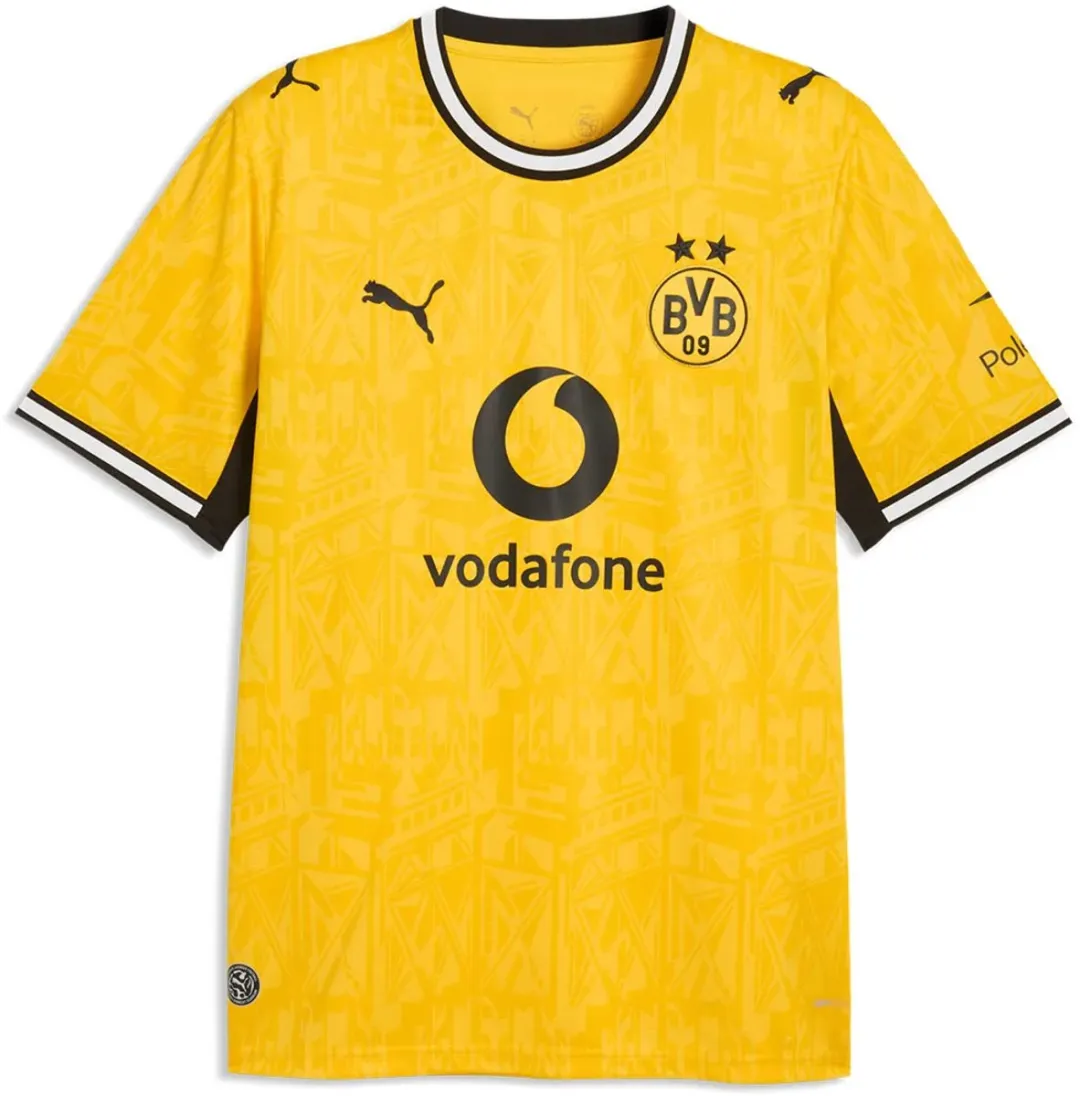 PUMA BVB Dortmund Thuis T-shirt Geel S