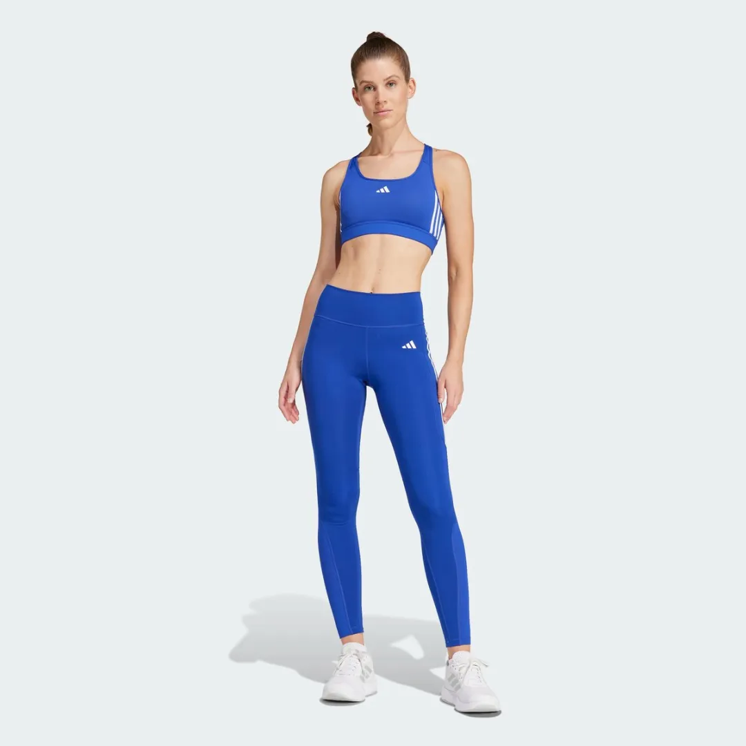 Adidas Performance Optime Essentials Stash Pocket Legging L - Blauw