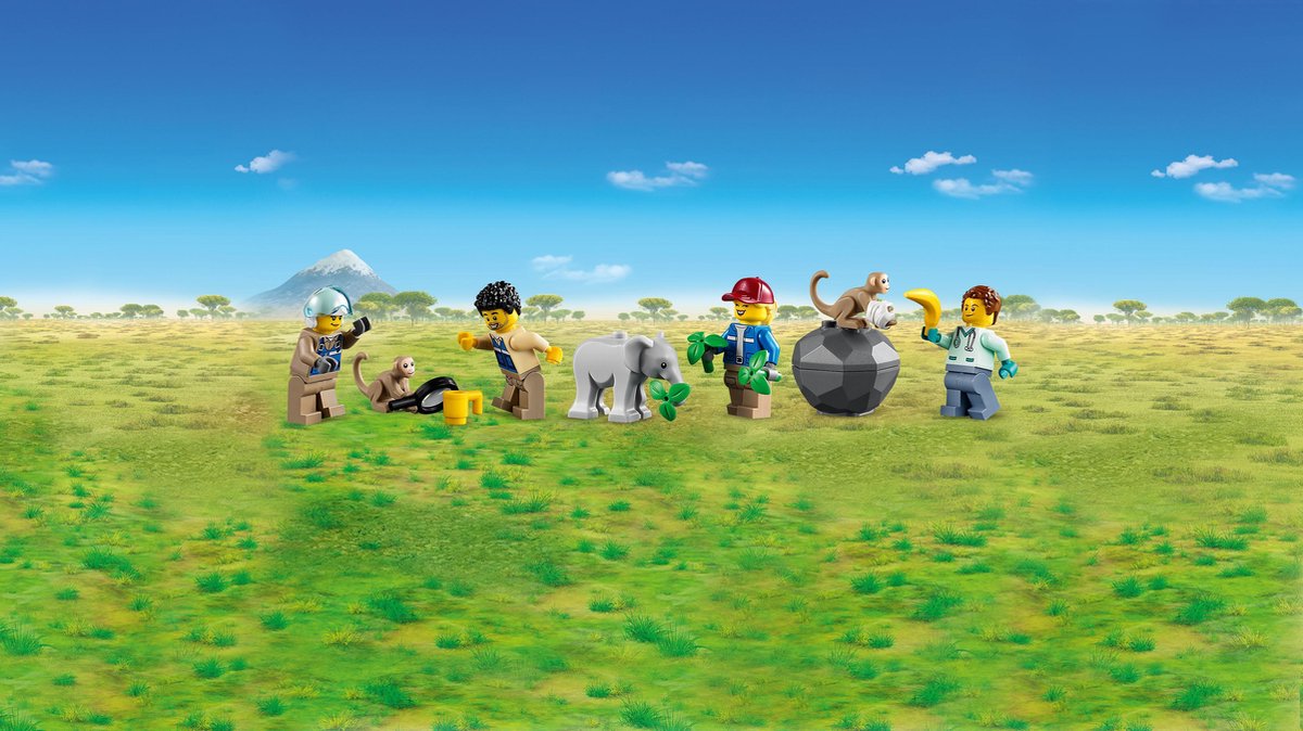 LEGO City Wildlife Rescue Operatie - 60302