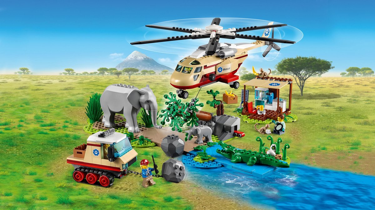 LEGO City Wildlife Rescue Operatie - 60302