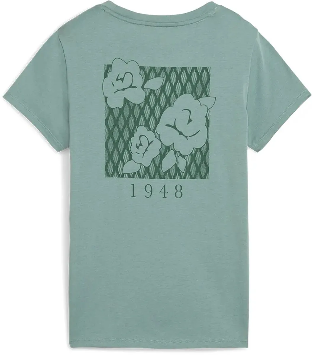 PUMA Graphics Train Concept T-shirt - M - Green Moon