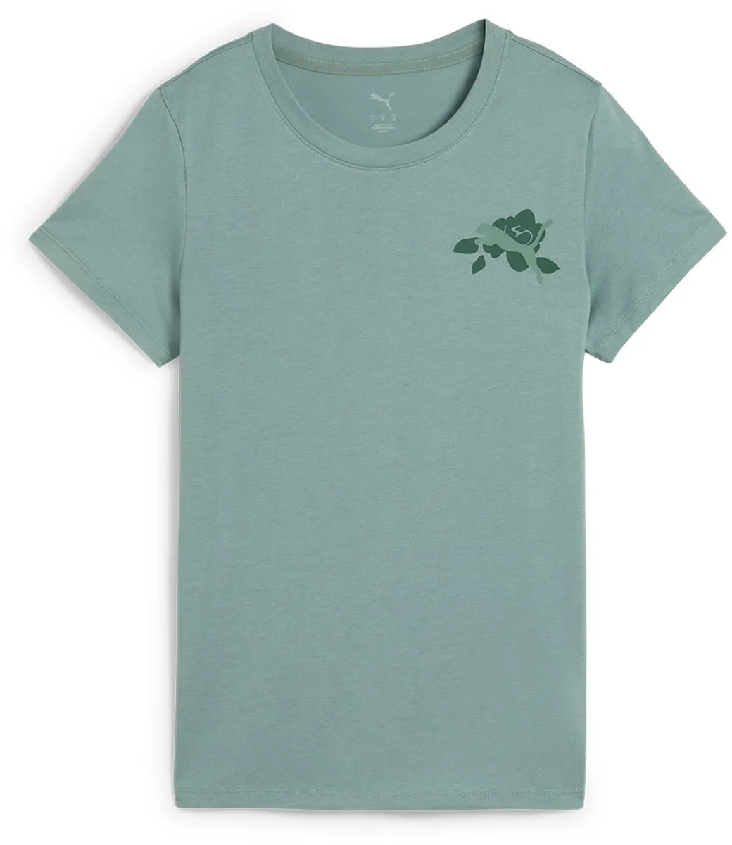 PUMA Graphics Train Concept T-shirt - M - Green Moon
