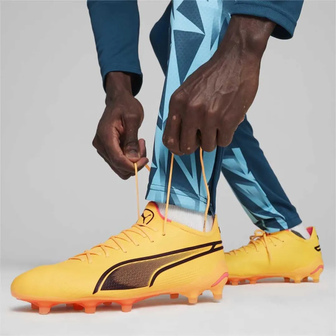 PUMA King Ultimate FG/AG Voetbalschoenen 44 - Oranje - afbeelding 6 van 6