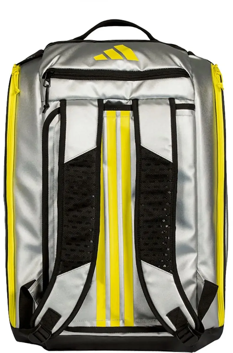 Adidas Tour 2026 Padeltas - 3 Vakken - Zilver/Lime