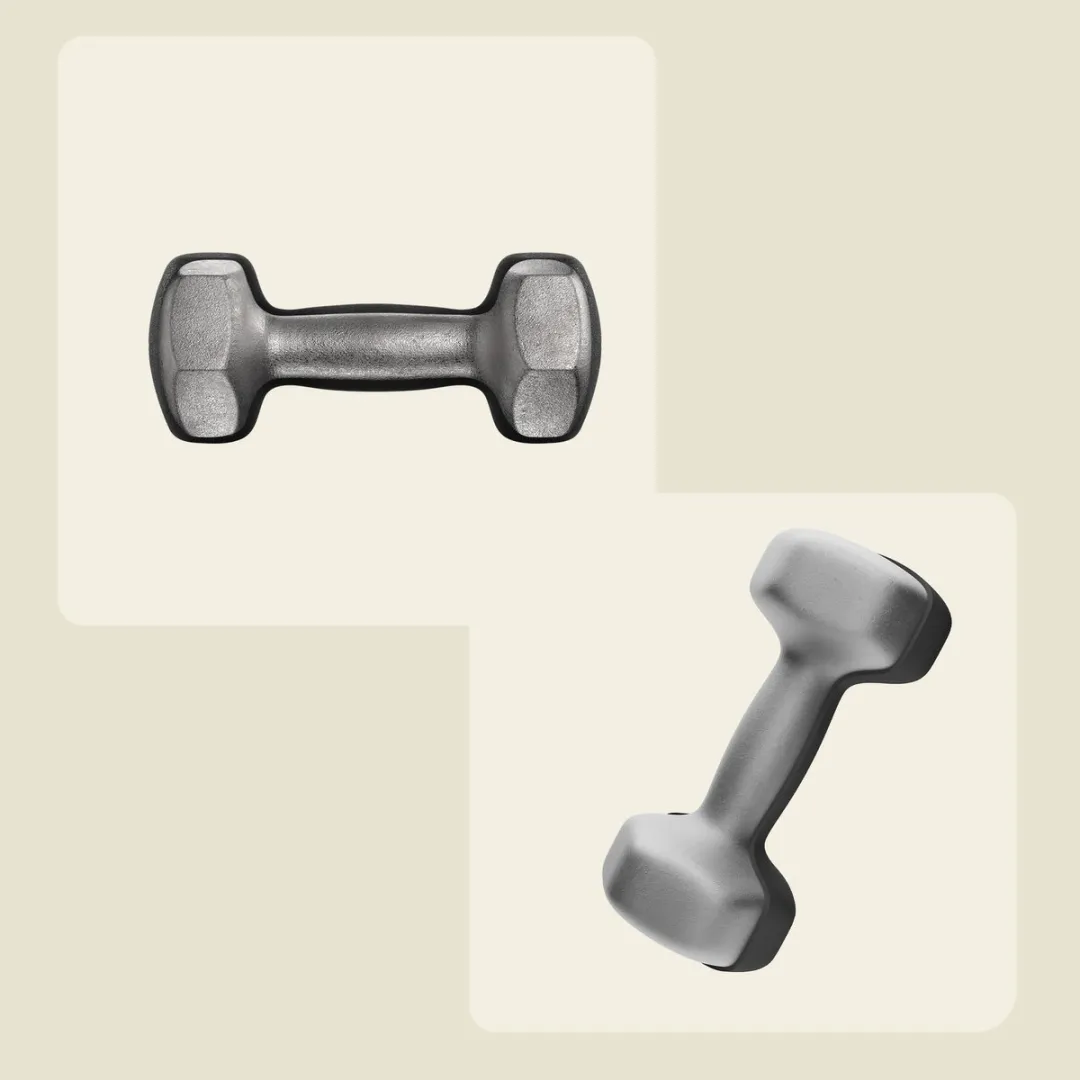 Songmics Halterset 2x8kg - Hexagon Dumbbells - Neopreen Coating - Inktzwart