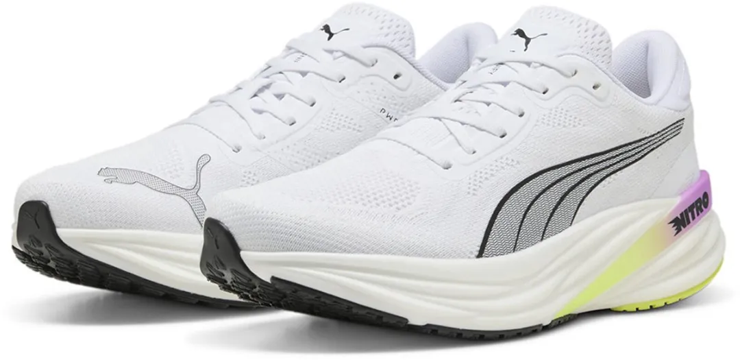 PUMA Magnify Nitro 2 Hardloopschoenen 40.5 - Wit
