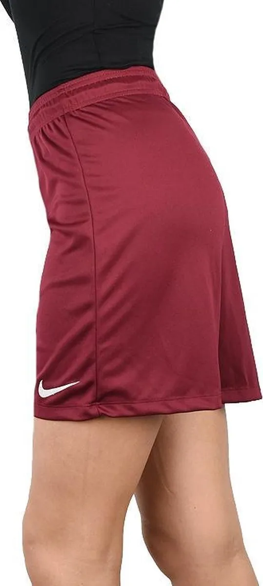 Nike Park II Knit Short Junior - Maat 164 - Donkerrood