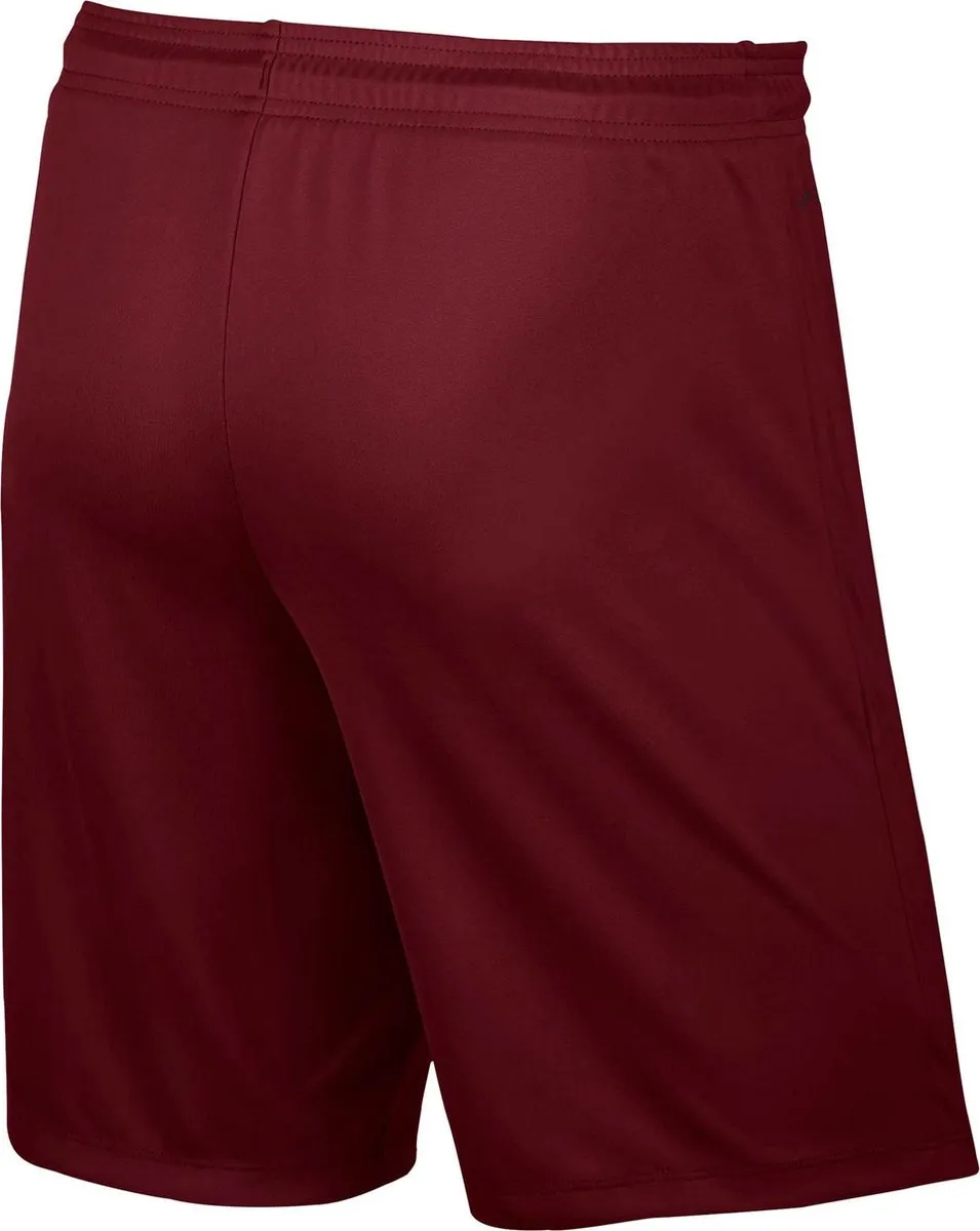 Nike Park II Knit Short Junior - Maat 164 - Donkerrood