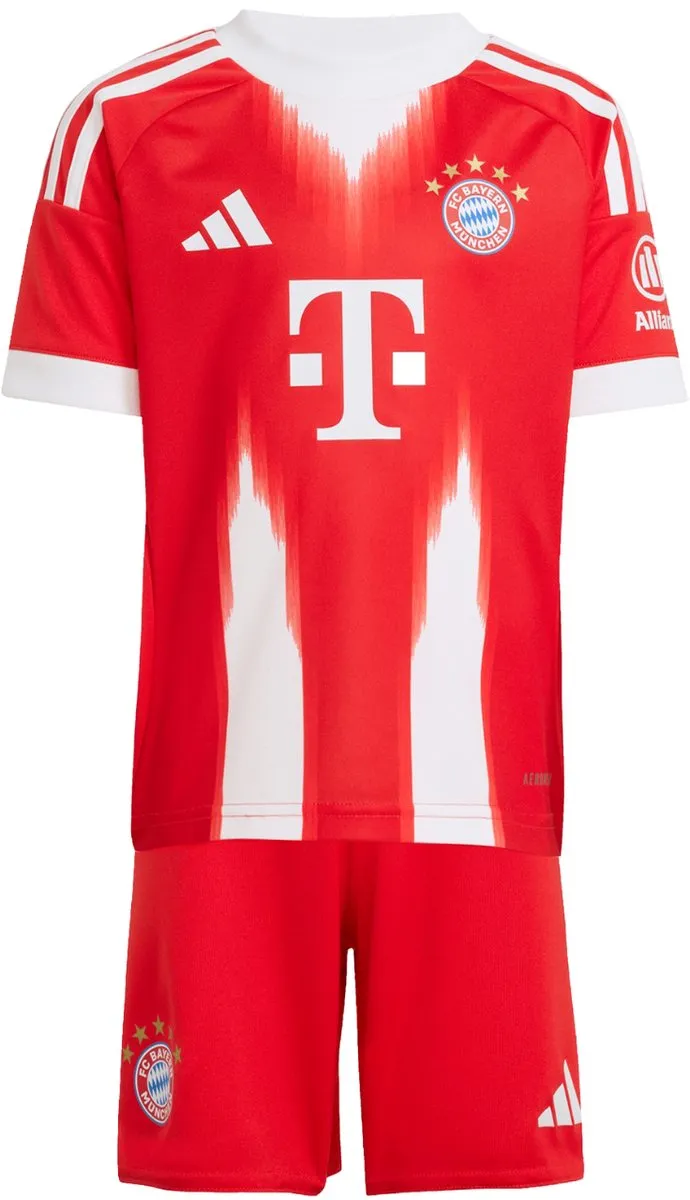 adidas Sportset FC Bayern 25/26 Home - Rood Maat 98