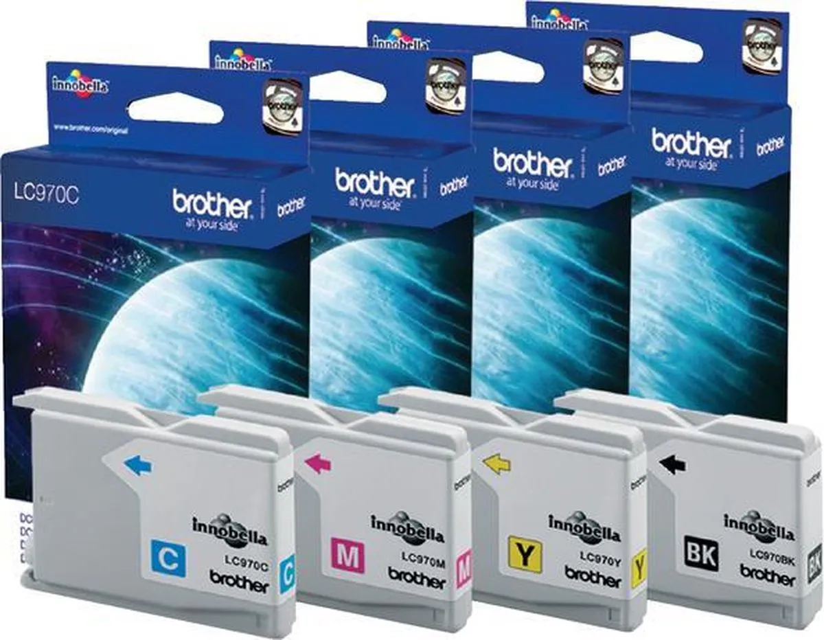 Brother LC-970C Cyaan Inktcartridge - 61ml