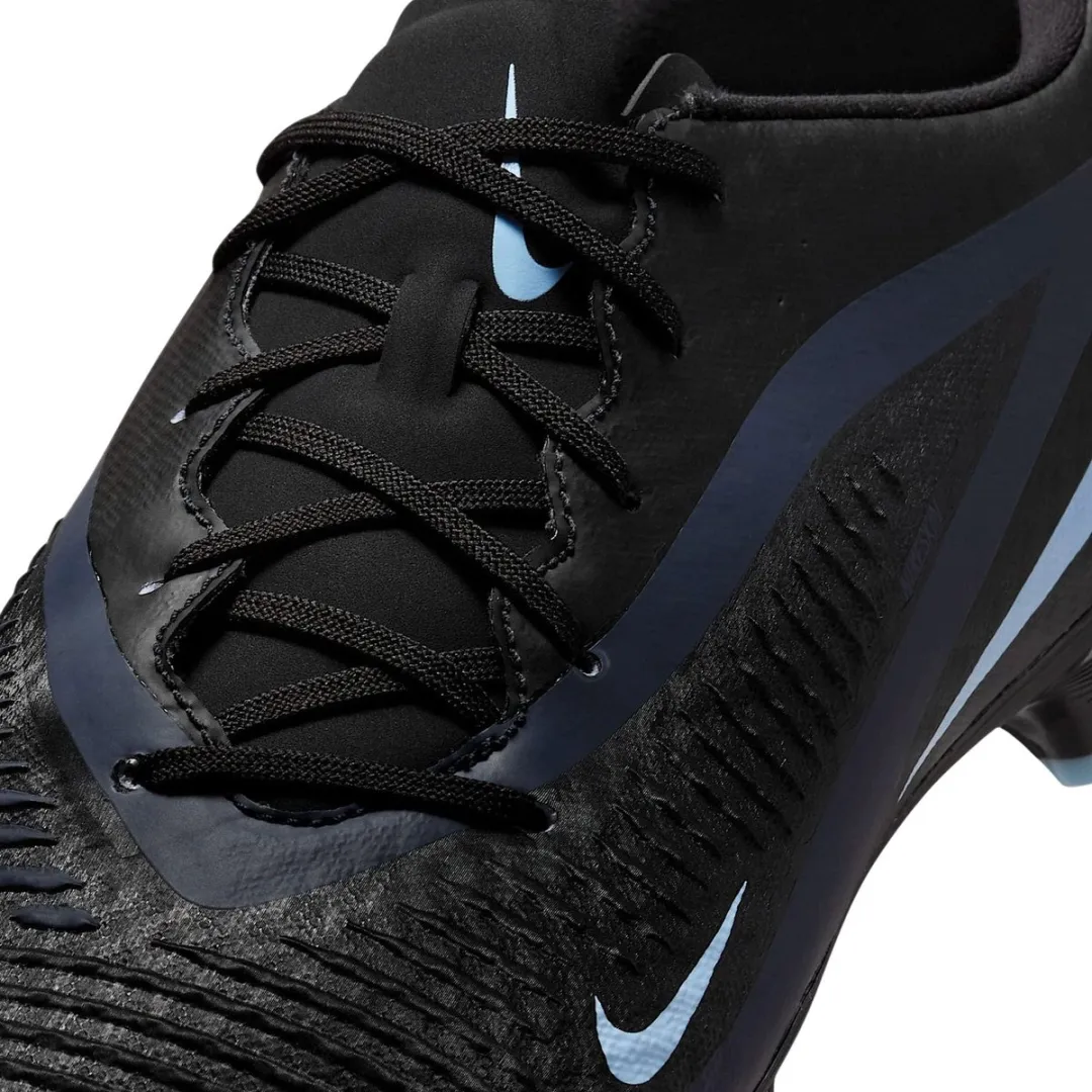 Nike Phantom 6 Low Voetbalschoenen HJ4564-003 - 44 - Zwart/Lichtblauw/Donkerblauw