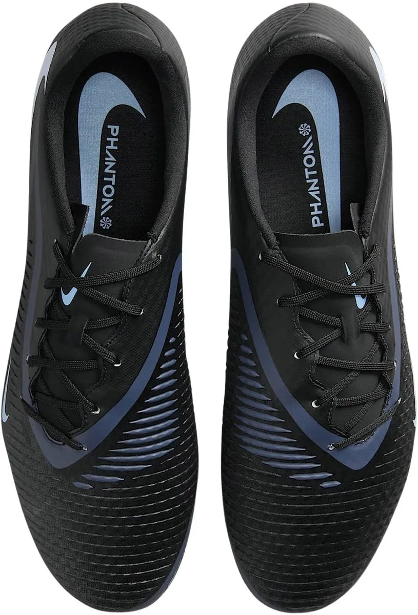 Nike Phantom 6 Low Voetbalschoenen HJ4564-003 - 44 - Zwart/Lichtblauw/Donkerblauw