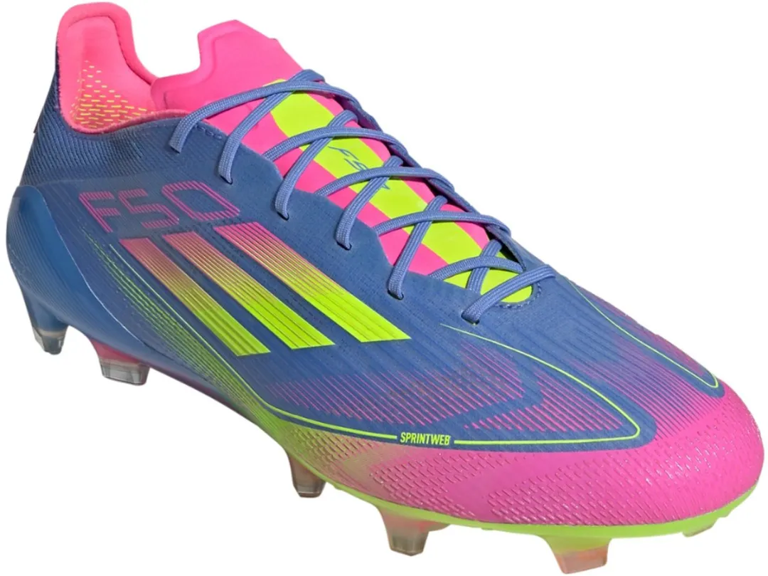 adidas F50 Elite FG Voetbalschoenen - Blauw Maat 42 2/3