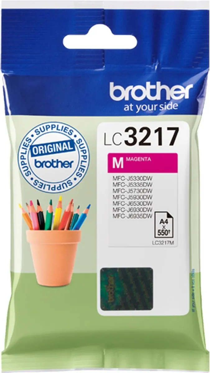 Brother LC-3217M Magenta Inktcartridge - 125ml