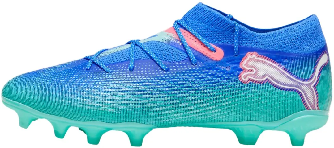 PUMA Future 7 Pro+ FG/AG Schoenen - Blauw 43