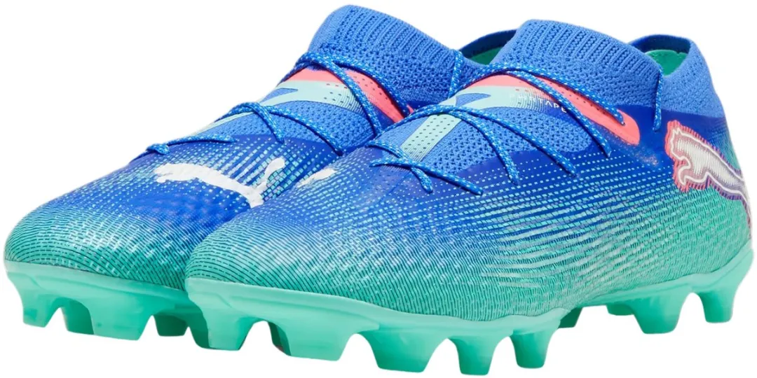 PUMA Future 7 Pro+ FG/AG Schoenen - Blauw 43