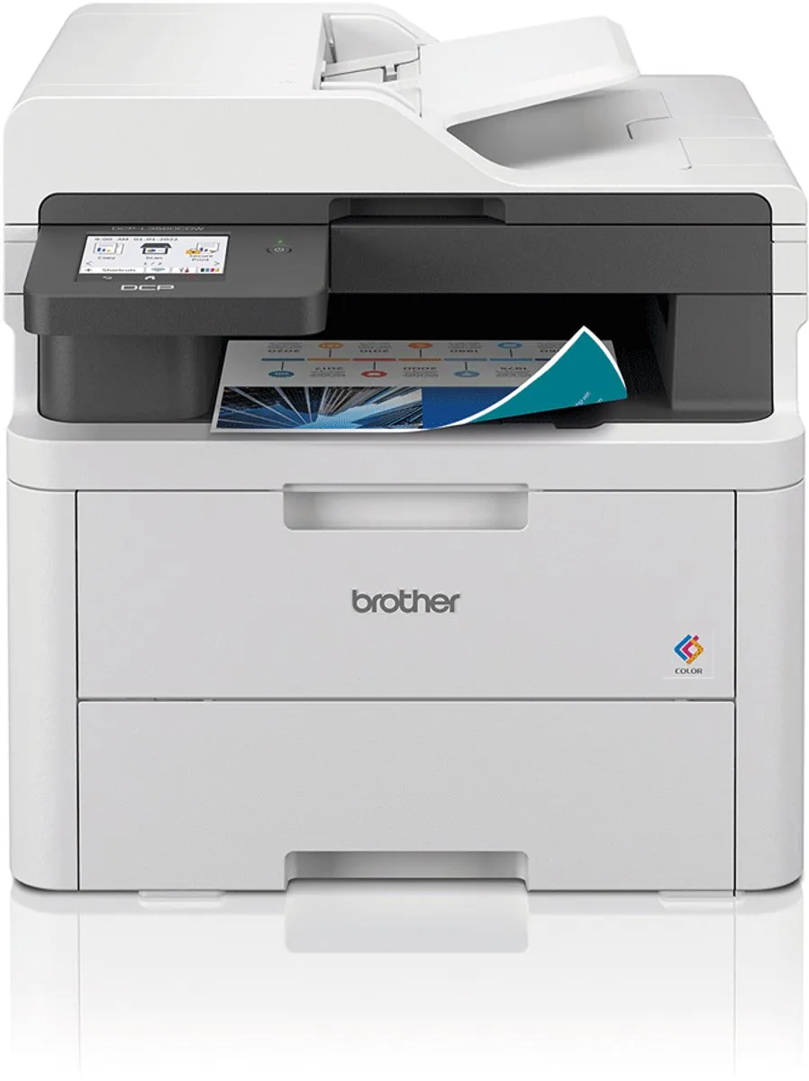 Brother DCP-L3560CDW All-in-One Printer - Wit