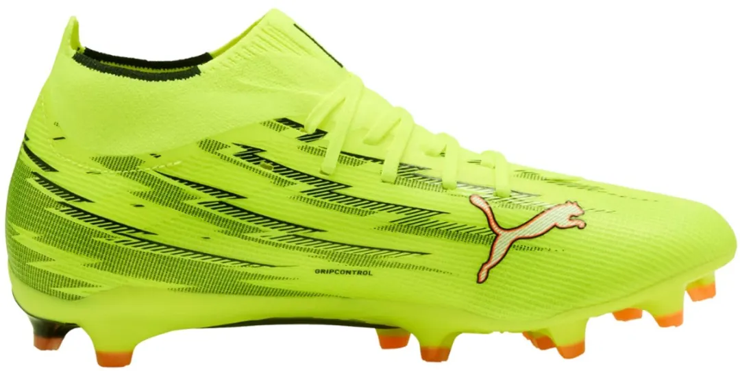 PUMA Ultra 6 Match+ FG/AG Voetbalschoenen - Geel 46 - afbeelding 6 van 6