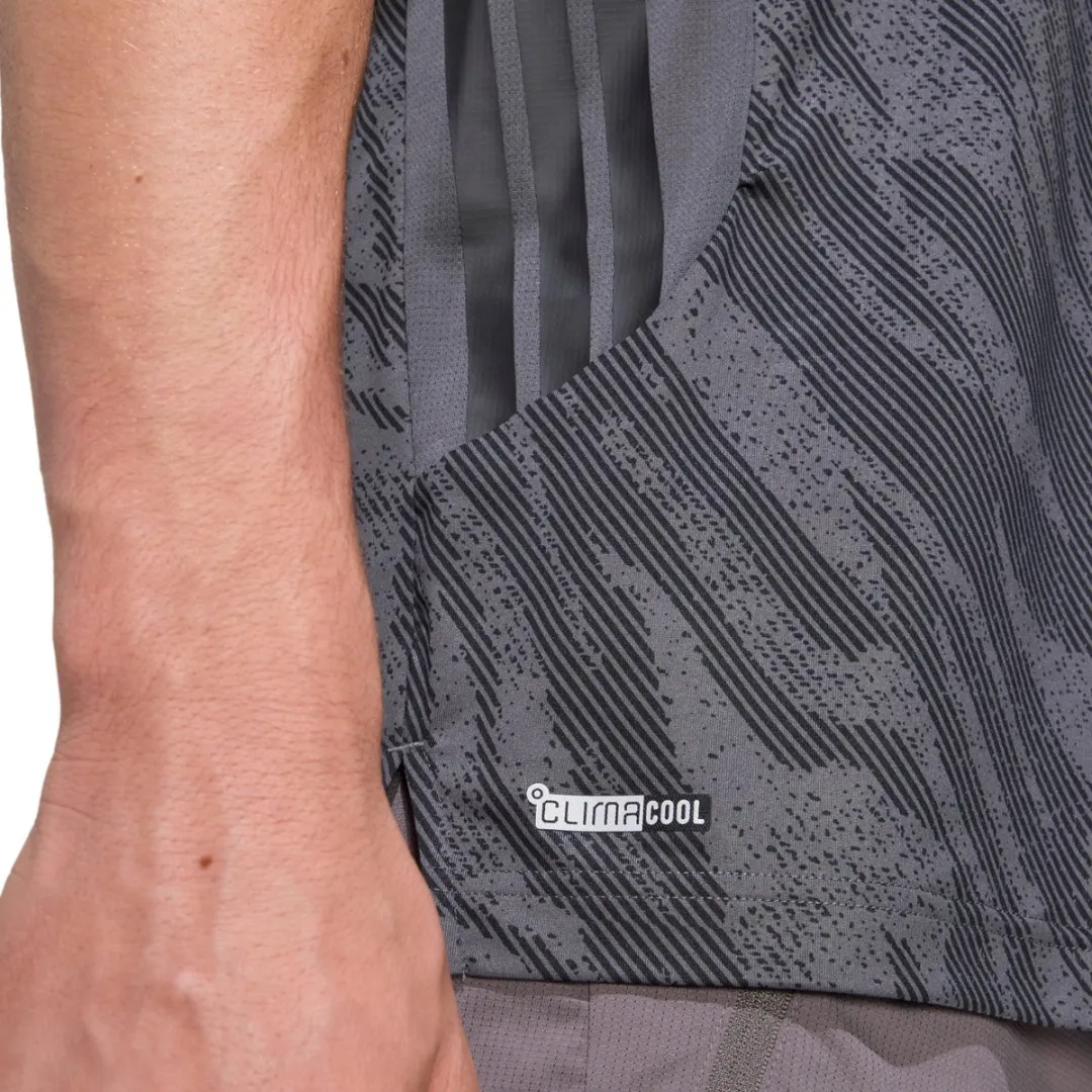 Adidas Cool Intensity Heren T-shirt M - Grijs