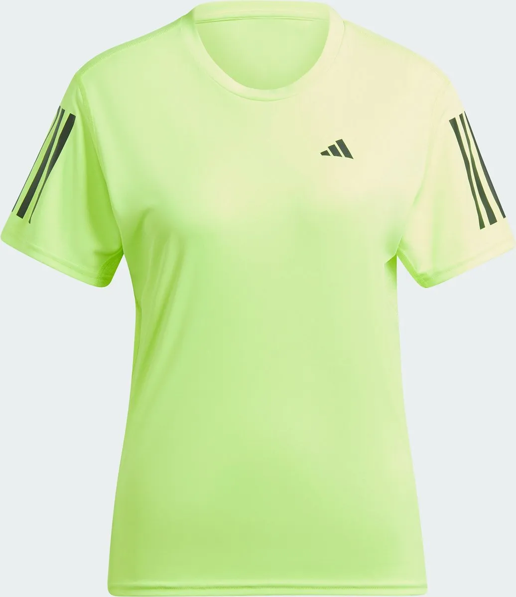 adidas Performance Own the Run T-shirt IL4133 - Groen S