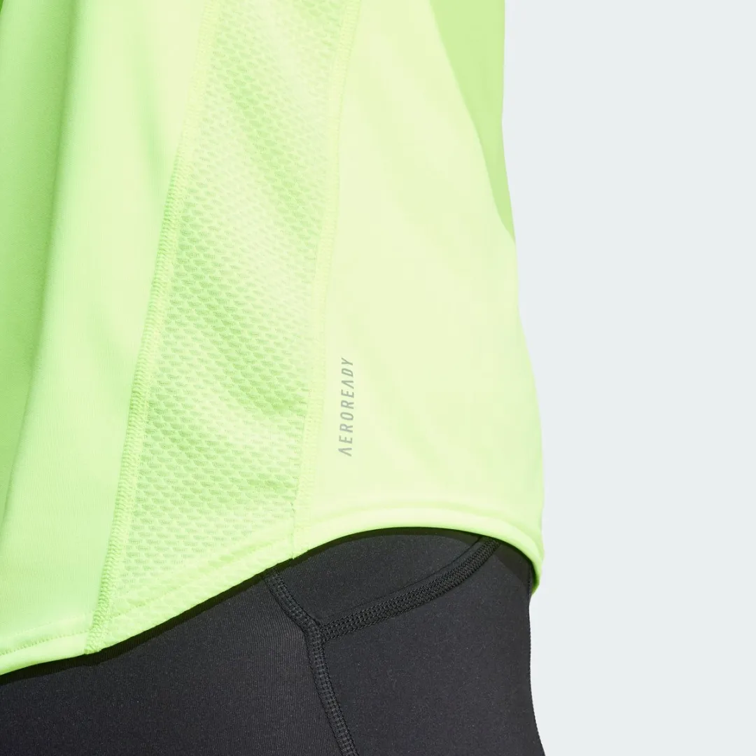 adidas Performance Own the Run T-shirt IL4133 - Groen S