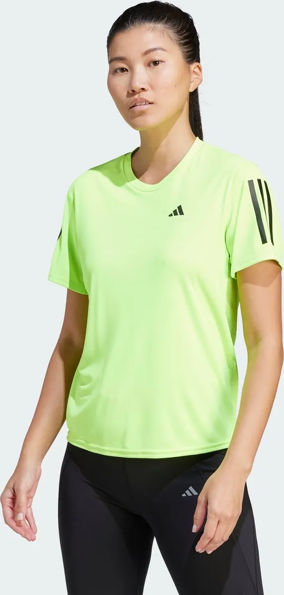 adidas Performance Own the Run T-shirt IL4133 - Groen S