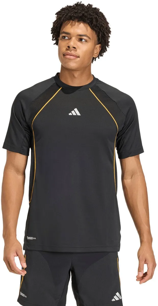 Adidas Tech Apparel Climacool T-shirt Heren - L - Zwart