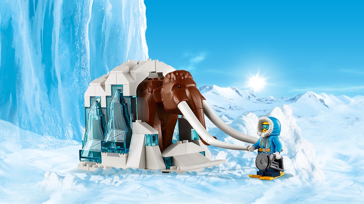 LEGO City Arctic Mobiele Onderzoeksbasis op de Noordpool - 60195