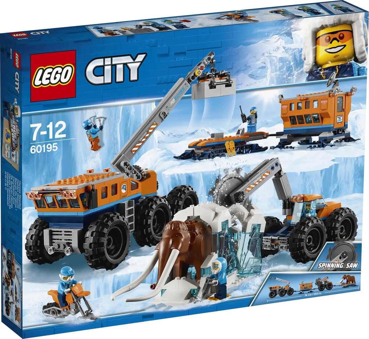 LEGO City 60195 Noordpool Onderzoeksbasis