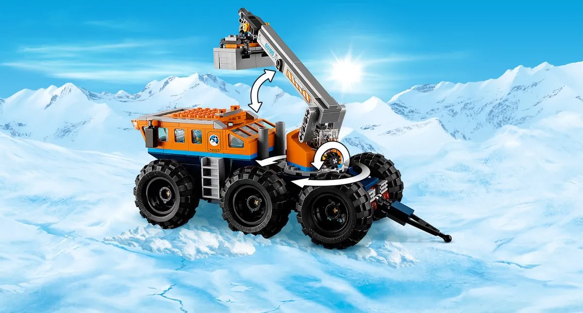 LEGO City 60195 Noordpool Onderzoeksbasis - 786 Stukken - afbeelding 4 van 6