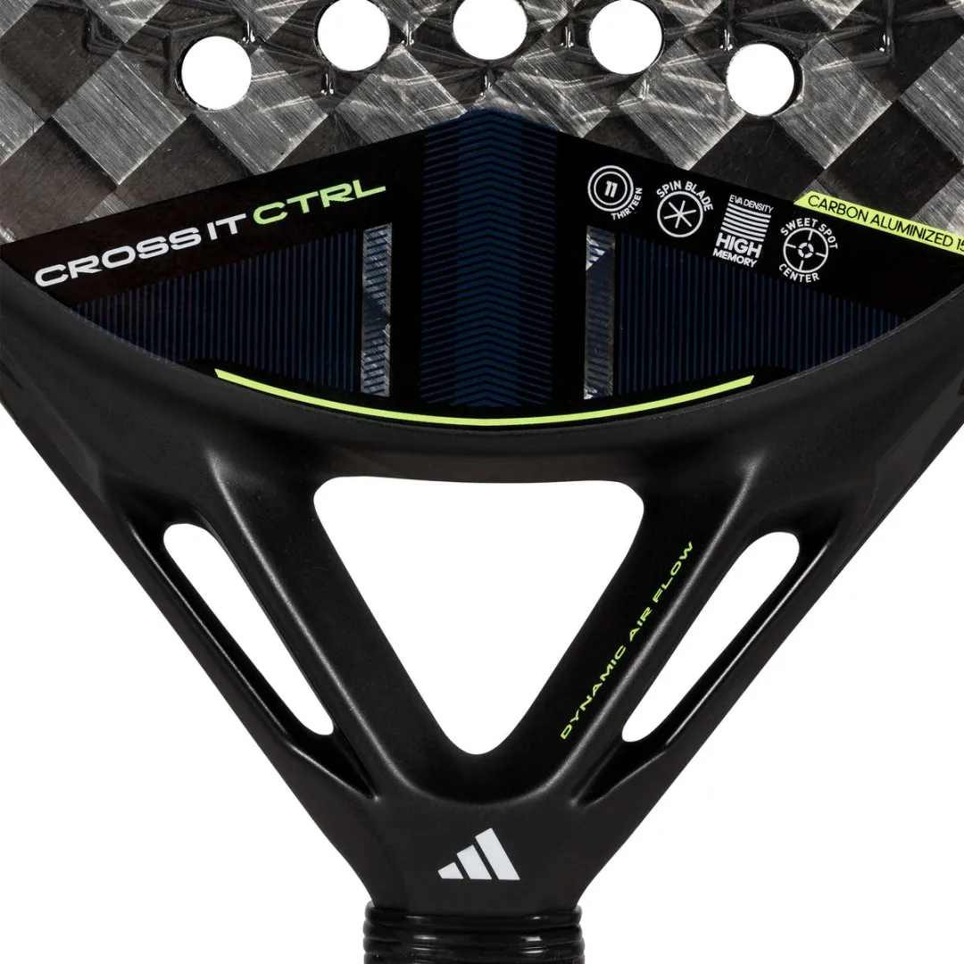 Adidas Cross It Ctrl 3.4 Padelracket L2 - Zwart/Limoen