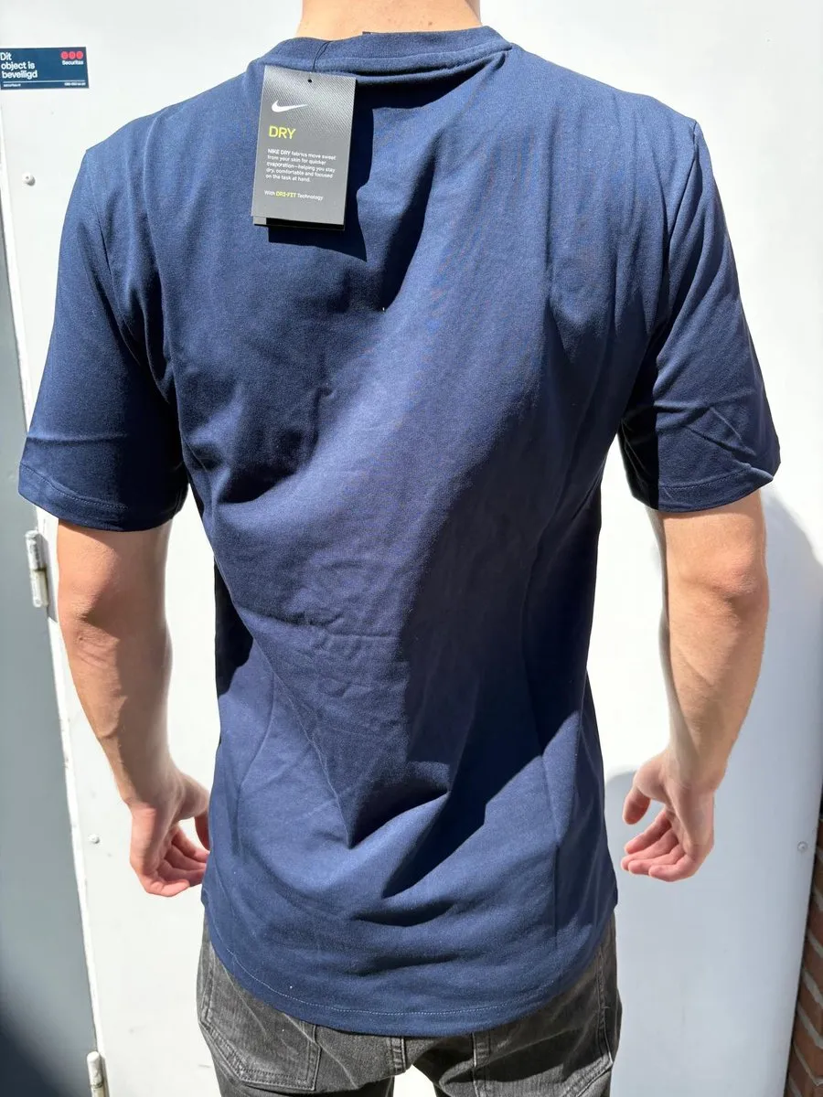 Nike T-shirt AJ1504-451 - Blauw/Wit
