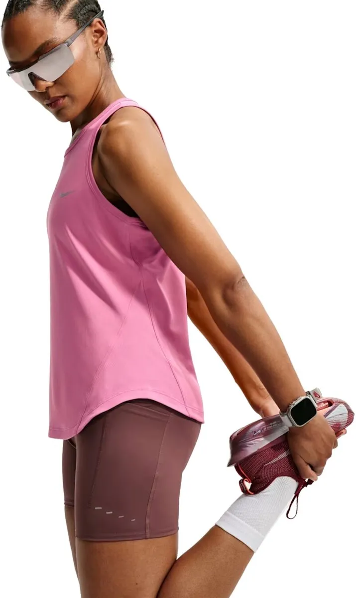 Nike Tempo Dri-FIT Dames Tank Top HV3809-641 - Rood - L