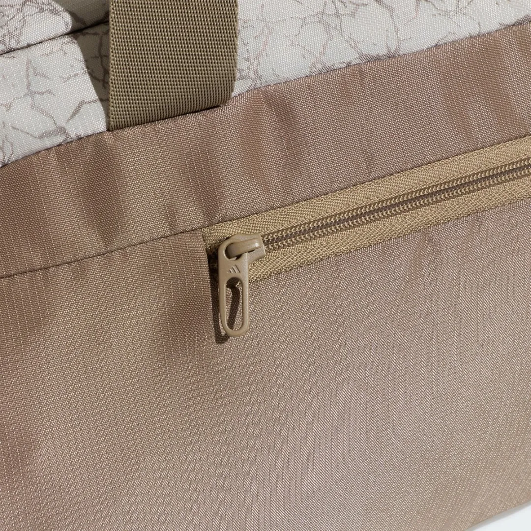 Adidas Woman Defender Allover Graphic Duffel - 31.2L - Beige